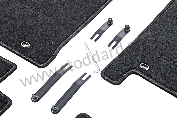 000043153225FV - Floor Mat 944 for Porsche 944 82-85 &bull; 1982 &bull; 944 2.5 &bull; Coupe &bull; Automatic Gearbox