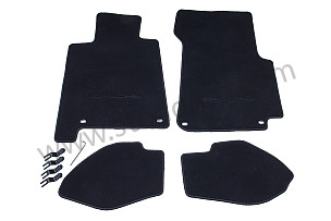 FLOOR MAT Left-hand drive / BLACK / BLACK (000043154225FV)