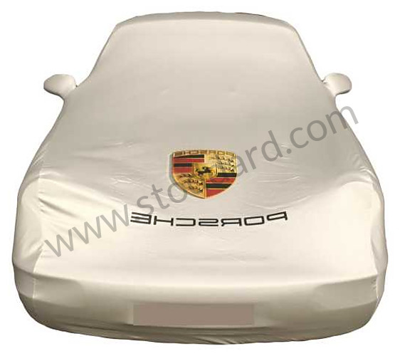 00004320202 - Porsche Classic Car Cover For 911 964 1965-1994 With Spoiler, Left And Right Mirrors. for Porsche 