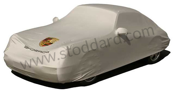 00004320202 - Porsche Classic Car Cover For 911 964 1965-1994 With Spoiler, Left And Right Mirrors. for Porsche 