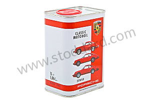 Porsche Classic Engine Oil 20w50 1 Liter . Ground Shipping Only. 1 LITRES (00004320928)