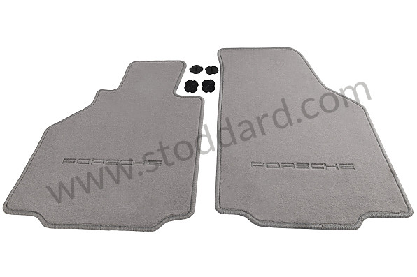 00004480053C50 - FLOOR MAT for Porsche 