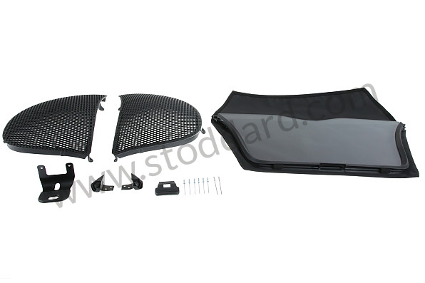 00004480078 - WIND DEFLECT for Porsche Boxster 986 97-04 &bull; 2000 &bull; Boxster 2.7 &bull; Cabrio &bull; Manual Gearbox, 5 Speed