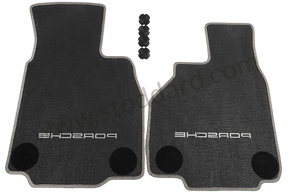 00004480081C50 - FLOOR MAT for Porsche 