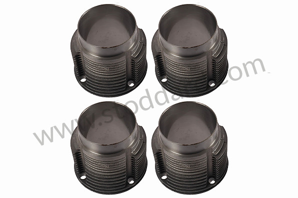 0081186SLH - Cast Iron Cylinder Set, 86mm, for 356 912 for Porsche 