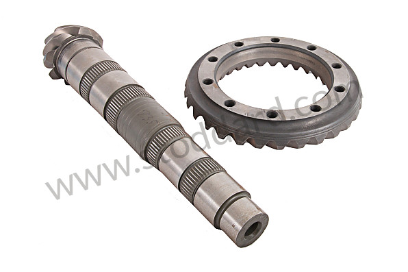 012409143EE - RING GEAR AND PINION SHAFT  - 30:8  for Porsche Boxster 987 05-08 &bull; 2007 &bull; Boxster 2.7 &bull; Cabrio &bull; Manual Gearbox, 5 Speed