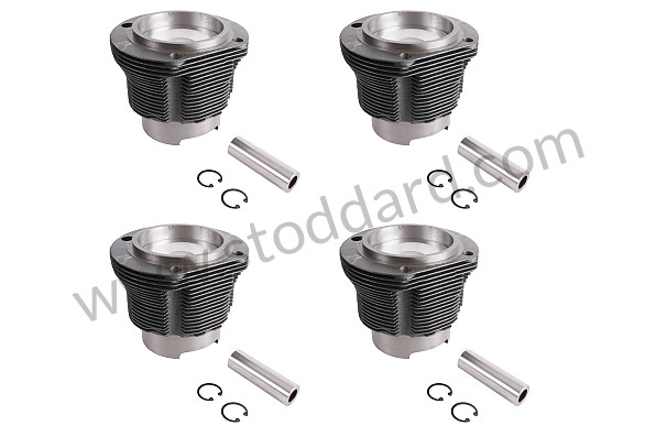 A022198075A - CYLINDER WITH PISTONS 914/4 1.8 for Porsche 914 &bull; 1975 &bull; 914/4 1.8 Injection &bull; Manual Gearbox, 5 Speed