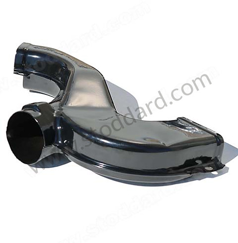 022256501A - Heater Duct, Left, Restored Factory Original For 914 for Porsche 914 &bull; 1973 &bull; 914/4 2.0 &bull; Manual Gearbox, 5 Speed