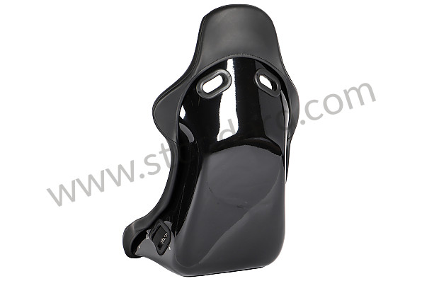 087000B25 - Recaro Classic Pole Position Abe Seat, Black Leather With Pepita Houndstooth Insert for Porsche 