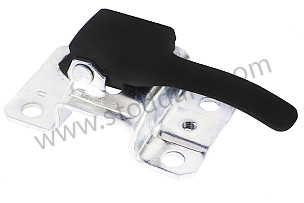 INTERIOR DOOR HANDLE BLACK / BLACK / LEFT (171837019041)