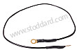 Black Coil To Distributor Wire For 356