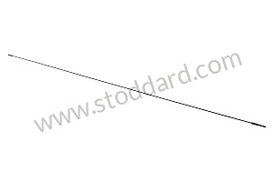 Accelerator Pull Rod, 1650mm, Front 356 And 356A FRONT