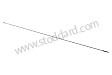 Accelerator Pull Rod, 1650mm, Front 356 And 356A