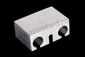 Handbrake Cable Holder-Aluminum. 356A, 356B 1956-1963 