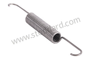 Large Brake Shoe Return Spring For 356 356A 356B Longueur totale =13,77 MM