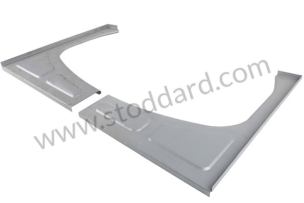 35649055 - Engine Pan Sheetmetal Shelf, Two Pieces , For 356 Pre-A for Porsche 