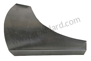 B Pillar Inner Fender Longitudinal Reinforcing Panel, Left Hand, All 356 LEFT