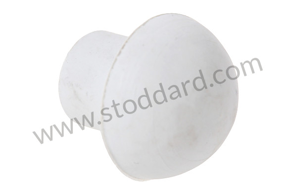 35652182 - Rear Engine Lid Buffer, White, For 356 Up To 1955 for Porsche 356A &bull; 1955 &bull; 1300 (506/2) &bull; Cabrio A T1 &bull; Manual Gearbox, 4 Speed