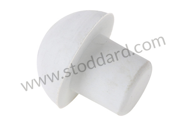 35652182 - Rear Engine Lid Buffer, White, For 356 Up To 1955 for Porsche 356A &bull; 1955 &bull; 1300 (506/2) &bull; Cabrio A T1 &bull; Manual Gearbox, 4 Speed