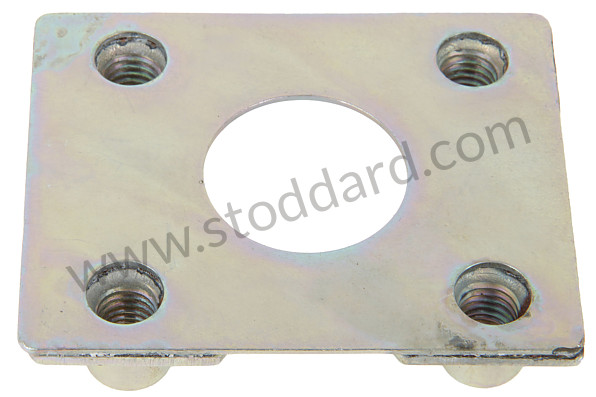A35652202 - THREADED PLATE for Porsche 356A &bull; 1955 &bull; 1300 (506/2) &bull; Cabrio A T1 &bull; Manual Gearbox, 4 Speed