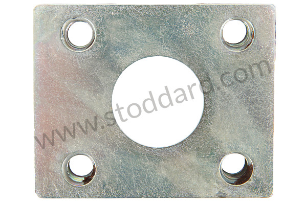 A35652202 - THREADED PLATE for Porsche 356A &bull; 1955 &bull; 1300 (506/2) &bull; Cabrio A T1 &bull; Manual Gearbox, 4 Speed