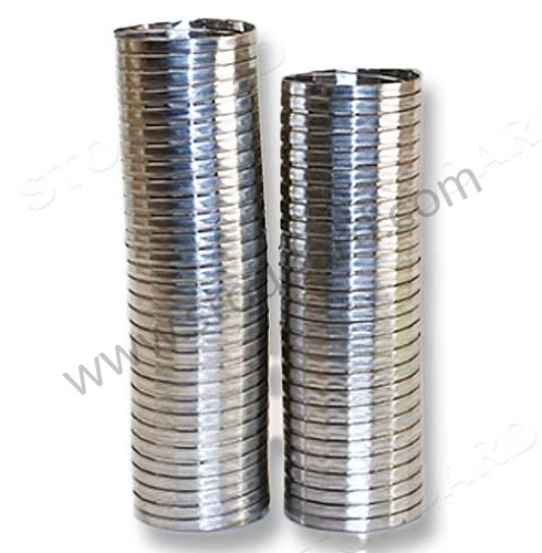 35655120 - Heater Vent Hose Set Left And Right For 356 356A Stainless Steel for Porsche 356A &bull; 1955 &bull; 1300 (506/2) &bull; Cabrio A T1 &bull; Manual Gearbox, 4 Speed