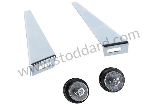 NLA58140 - License Plate Mounting Kit W/ Hardware For 356 for Porsche 356A &bull; 1955 &bull; 1300 (506/2) &bull; Cabrio A T1 &bull; Manual Gearbox, 4 Speed