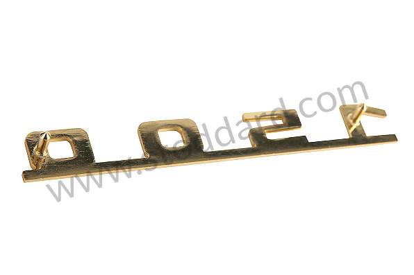 NLA58301 - 1500 Emblem, Gold, For 356 Pre-A And 356A for Porsche 