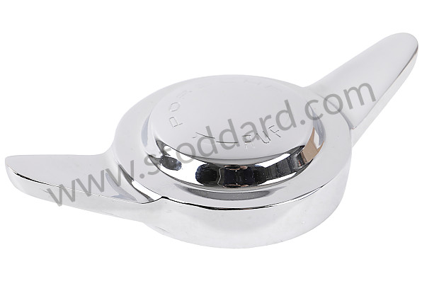 35668121 - Rudge Wheel Knock Off, Wing Style, Right Hand Thread (For Left Side of Car) for Porsche 356A &bull; 1955 &bull; 1300 (506/2) &bull; Cabrio A T1 &bull; Manual Gearbox, 4 Speed