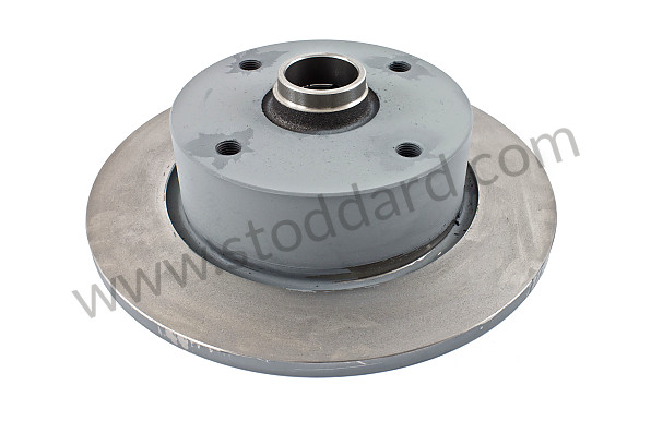 411407075 - Sebro Brake Disc Rotor Front For 914 1970-1973 (up To Chassis #4722919032) for Porsche 914 &bull; 1970 &bull; 914/4 1.7 &bull; Manual Gearbox, 5 Speed