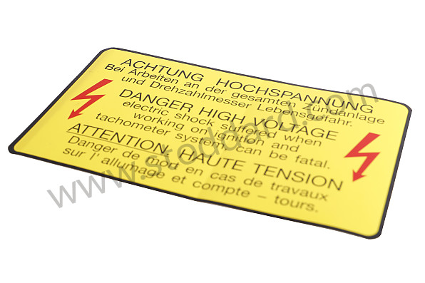 477000285 - STICKER for Porsche 
