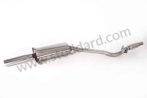 A477253125S - STAINLESS STEEL SILENCER for Porsche 924 80-85 &bull; 1982 &bull; 924 2.0 &bull; Coupe &bull; Manual Gearbox, 5 Speed