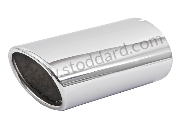 477253192G - Chrome Exhaust Tip for Porsche 944 85-88 &bull; 1986 &bull; 944 2.5 &bull; Coupe &bull; Manual Gearbox, 5 Speed