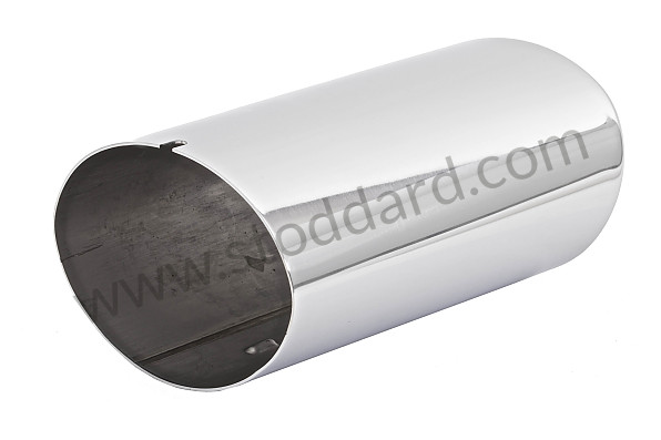 477253192G - Chrome Exhaust Tip for Porsche 944 85-88 &bull; 1986 &bull; 944 2.5 &bull; Coupe &bull; Manual Gearbox, 5 Speed