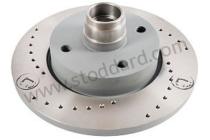 PERFORATED FRONT BRAKE DISC  (A477405583BRD)