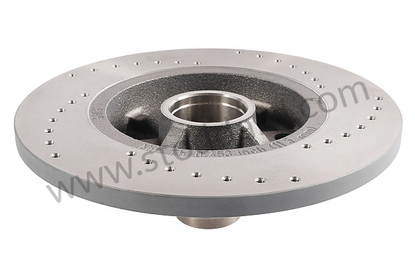 A477405583BRD - PERFORATED FRONT BRAKE DISC for Porsche 924 76-79 &bull; 1977 &bull; 924 2.0 &bull; Coupe &bull; Automatic Gearbox