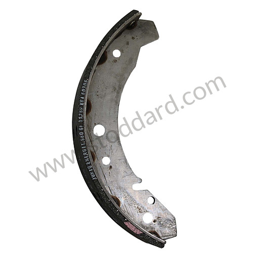 477609537D - Rear Brake Shoe 4 Required 1976-1985 924 for Porsche 