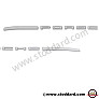Porsche Decal For Back Trunk Panel. Silver For 924 944