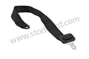 SEAT BELT BLACK / BLACK (47785779570B)