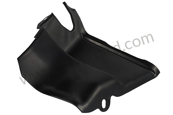 53906637 - Engine Tin Cover Plate, Left Front (Flywheel Side) For 356 And 912 for Porsche 356B T6 &bull; 1961 &bull; 1600 (616/1 T6) &bull; Cabrio B T6 &bull; Manual Gearbox, 4 Speed