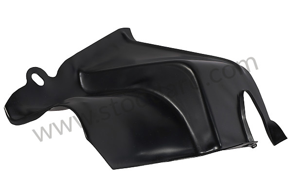 53906637 - Engine Tin Cover Plate, Left Front (Flywheel Side) For 356 And 912 for Porsche 356B T6 &bull; 1961 &bull; 1600 (616/1 T6) &bull; Cabrio B T6 &bull; Manual Gearbox, 4 Speed
