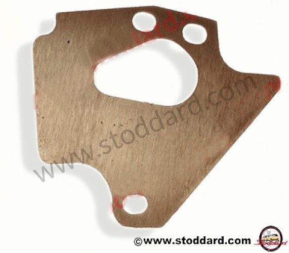 53906645 - Engine Tin Cover Plate For 356, 356A And 356B. for Porsche 356B T6 &bull; 1961 &bull; 1600 (616/1 T6) &bull; Cabrio B T6 &bull; Manual Gearbox, 4 Speed