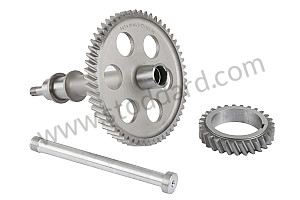 INTERMEDIATE SHAFT WITH TIMING GEAR 