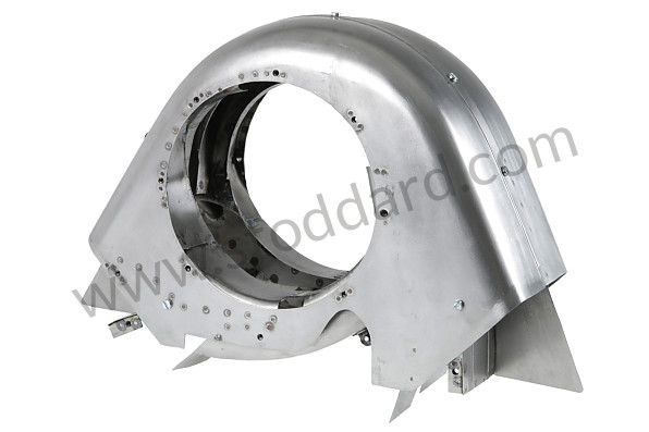 A54706015016 - AIR DUCT for Porsche 356A &bull; 1957 &bull; 1500 Carrera Gt (547/1) &bull; Speedster A T2 &bull; Manual Gearbox, 4 Speed