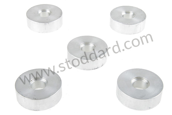 55042121SET - 15mm Wheel Spacer Set of 5. for Porsche 356A &bull; 1955 &bull; 1300 (506/2) &bull; Cabrio A T1 &bull; Manual Gearbox, 4 Speed