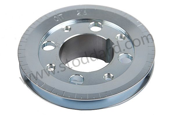 A58710212100 - V-BELT PULLEY for Porsche 356B T6 &bull; 1962 &bull; 2000 Carrera Gs (587/1) &bull; Coupe Reutter B T6 &bull; Manual Gearbox, 4 Speed