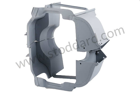 A5871060410004200 - LOWER PART AIR DUCT for Porsche 356B T6 &bull; 1963 &bull; 2000 Carrera Gt (587/2) &bull; Coupe Reutter B T6 &bull; Manual Gearbox, 4 Speed