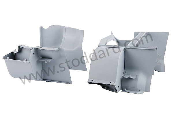 A5871060410004200 - LOWER PART AIR DUCT for Porsche 356B T6 &bull; 1963 &bull; 2000 Carrera Gt (587/2) &bull; Coupe Reutter B T6 &bull; Manual Gearbox, 4 Speed