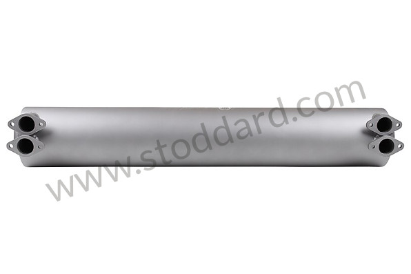 A58711101700 - EXHAUST SILENCER for Porsche 356B T6 &bull; 1963 &bull; 2000 Carrera Gt (587/2) &bull; Coupe Reutter B T6 &bull; Manual Gearbox, 4 Speed