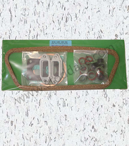 NLA10018402 - Improved Top End Gasket Set For 356 With Zenith Carbs With Viton Pushrod Tube Seals for Porsche 
